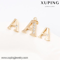 64055 Newest design 18k gold plated jewelry sets fashion letter A pendant jewelry